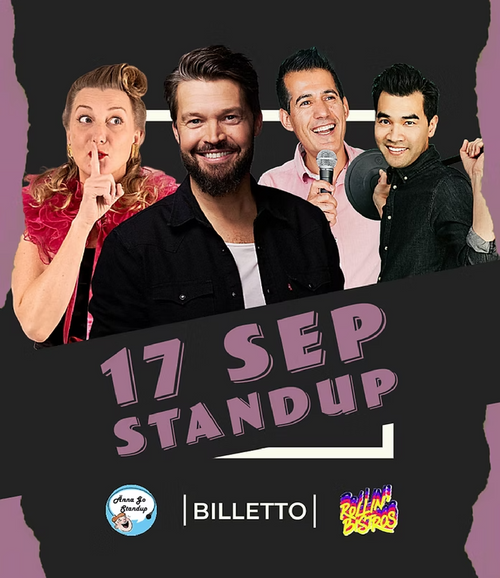 Backyard Standup - Niklas Andersson & flera